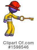 Purple Design Mascot Clipart #1598546 by Leo Blanchette