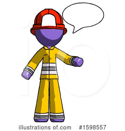 Royalty-Free (RF) Purple Design Mascot Clipart Illustration by Leo Blanchette - Stock Sample #1598557