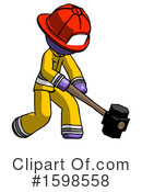 Purple Design Mascot Clipart #1598558 by Leo Blanchette