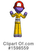 Purple Design Mascot Clipart #1598559 by Leo Blanchette