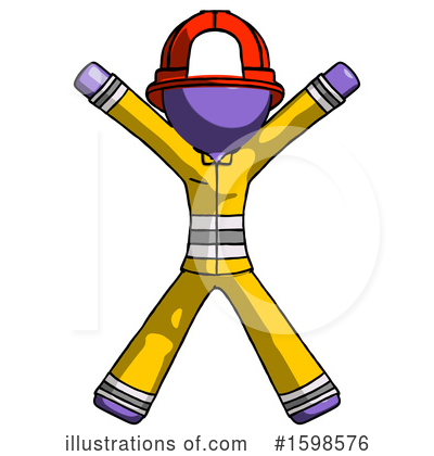 Royalty-Free (RF) Purple Design Mascot Clipart Illustration by Leo Blanchette - Stock Sample #1598576