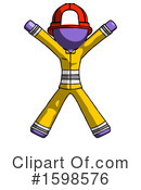 Purple Design Mascot Clipart #1598576 by Leo Blanchette