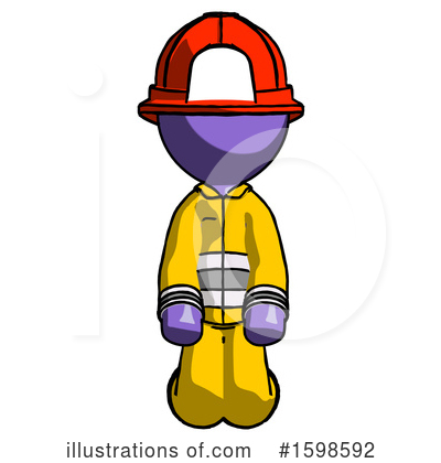 Royalty-Free (RF) Purple Design Mascot Clipart Illustration by Leo Blanchette - Stock Sample #1598592