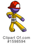 Purple Design Mascot Clipart #1598594 by Leo Blanchette