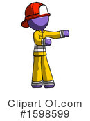 Purple Design Mascot Clipart #1598599 by Leo Blanchette