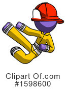 Purple Design Mascot Clipart #1598600 by Leo Blanchette