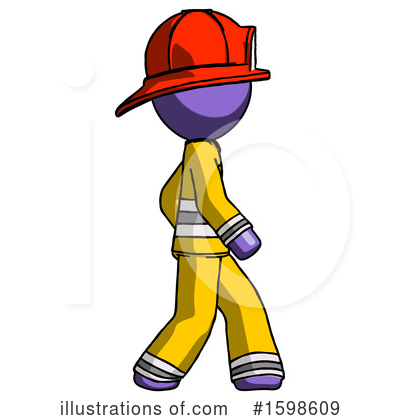 Royalty-Free (RF) Purple Design Mascot Clipart Illustration by Leo Blanchette - Stock Sample #1598609