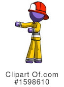 Purple Design Mascot Clipart #1598610 by Leo Blanchette
