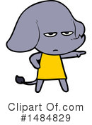 Purple Elephant Clipart #1484829 by lineartestpilot