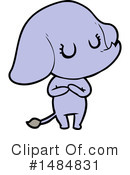 Purple Elephant Clipart #1484831 by lineartestpilot