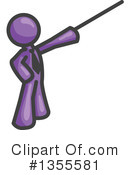 Purple Man Clipart #1355581 by Leo Blanchette