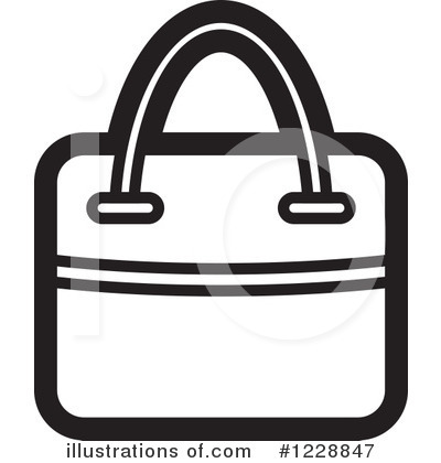 Royalty-Free (RF) Purse Clipart Illustration by Lal Perera - Stock Sample #1228847