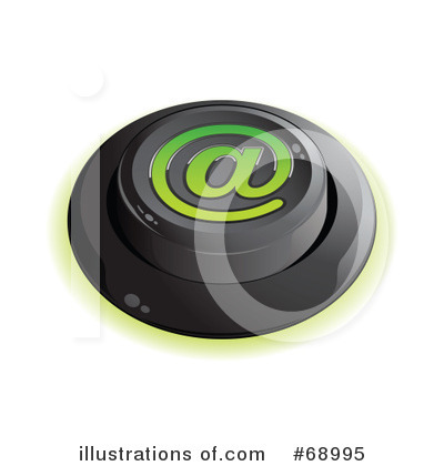 Royalty-Free (RF) Push Button Clipart Illustration by beboy - Stock Sample #68995