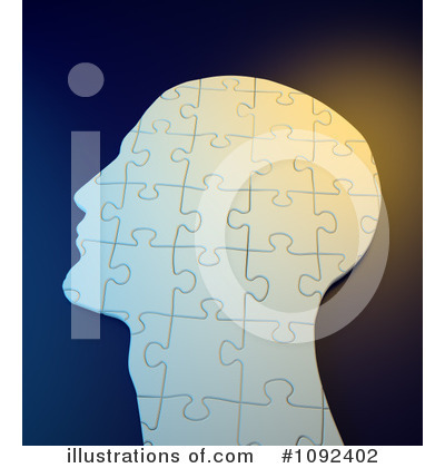 Royalty-Free (RF) Puzzle Clipart Illustration by Mopic - Stock Sample #1092402
