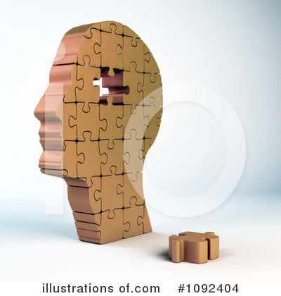 Royalty-Free (RF) Puzzle Clipart Illustration by Mopic - Stock Sample #1092404
