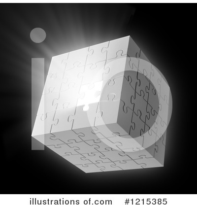 Puzzle Cube Clipart #1215385 by Mopic