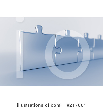 Royalty-Free (RF) Puzzle Clipart Illustration by stockillustrations - Stock Sample #217861
