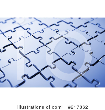 Royalty-Free (RF) Puzzle Clipart Illustration by stockillustrations - Stock Sample #217862