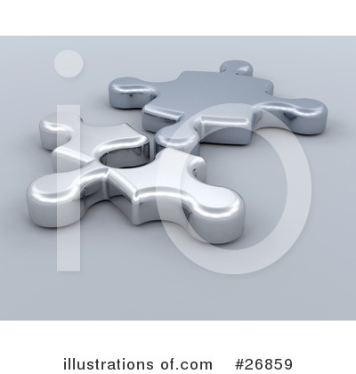 Royalty-Free (RF) Puzzle Clipart Illustration by KJ Pargeter - Stock Sample #26859