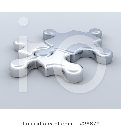 Royalty-Free (RF) Puzzle Clipart Illustration by KJ Pargeter - Stock Sample #26879
