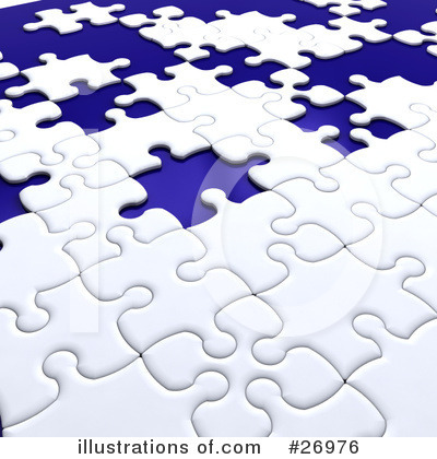 Jigsaw Puzzle Clipart #26976 by KJ Pargeter