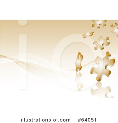 Royalty-Free (RF) Puzzle Clipart Illustration by KJ Pargeter - Stock Sample #64051