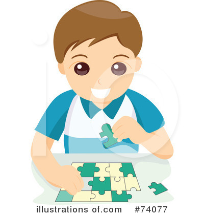 Royalty-Free (RF) Puzzle Clipart Illustration by BNP Design Studio - Stock Sample #74077