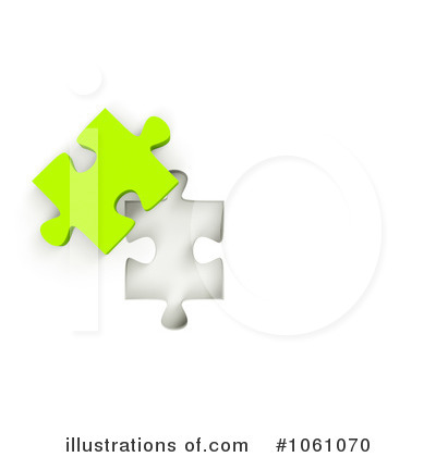 Royalty-Free (RF) Puzzle Piece Clipart Illustration by ShazamImages - Stock Sample #1061070