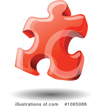 Jigsaw Puzzle Clipart #1065086 by Vector Tradition SM
