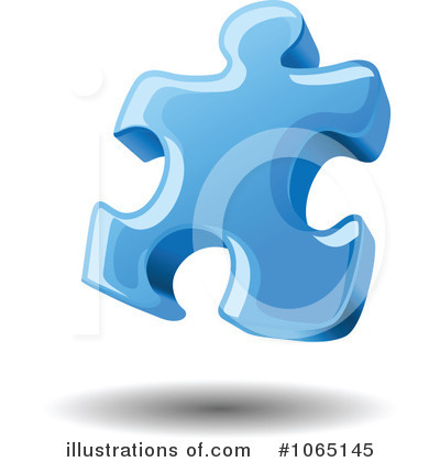 Puzzle Piece Clipart #1065145 by Vector Tradition SM