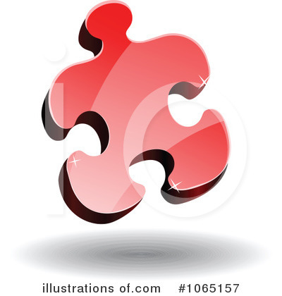 Puzzle Pieces Clipart #1065157 by Vector Tradition SM