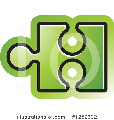 Royalty-Free (RF) Puzzle Piece Clipart Illustration by Lal Perera - Stock Sample #1252332