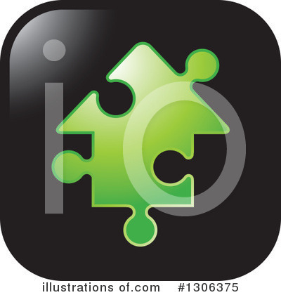 Royalty-Free (RF) Puzzle Piece Clipart Illustration by Lal Perera - Stock Sample #1306375