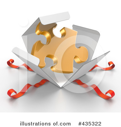 Royalty-Free (RF) Puzzle Piece Clipart Illustration by Tonis Pan - Stock Sample #435322