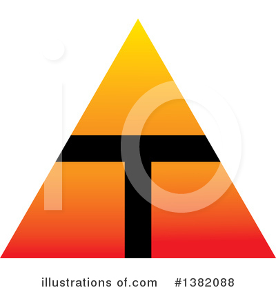 Royalty-Free (RF) Pyramid Clipart Illustration by ColorMagic - Stock Sample #1382088