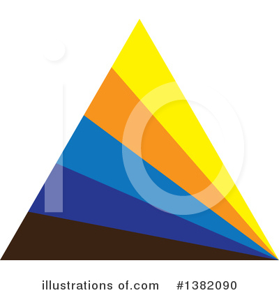 Royalty-Free (RF) Pyramid Clipart Illustration by ColorMagic - Stock Sample #1382090