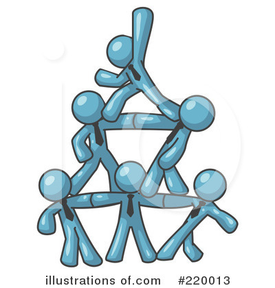 Royalty-Free (RF) Pyramid Clipart Illustration by Leo Blanchette - Stock Sample #220013