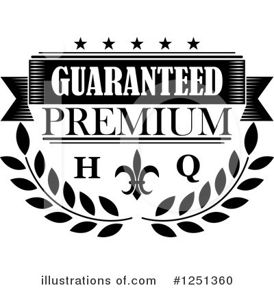 Guaranteed Clipart #1251360 by Vector Tradition SM