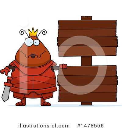 Royalty-Free (RF) Queen Ant Clipart Illustration by Cory Thoman - Stock Sample #1478556