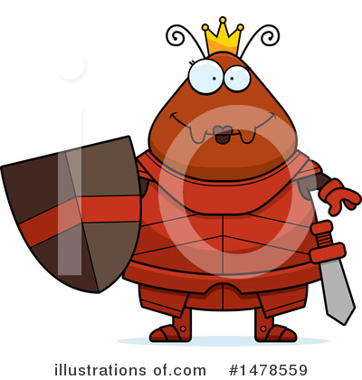 Royalty-Free (RF) Queen Ant Clipart Illustration by Cory Thoman - Stock Sample #1478559