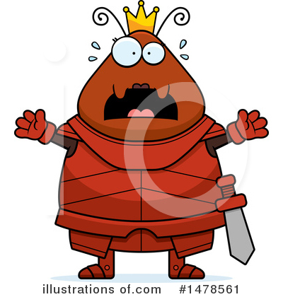 Royalty-Free (RF) Queen Ant Clipart Illustration by Cory Thoman - Stock Sample #1478561