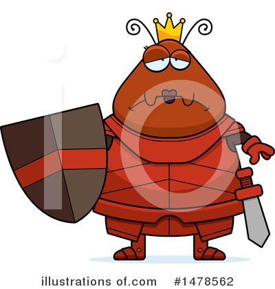 Royalty-Free (RF) Queen Ant Clipart Illustration by Cory Thoman - Stock Sample #1478562