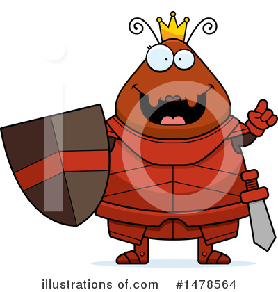 Royalty-Free (RF) Queen Ant Clipart Illustration by Cory Thoman - Stock Sample #1478564