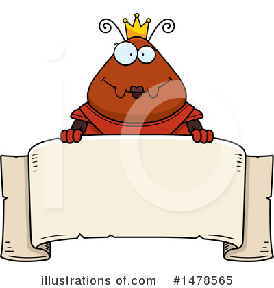 Royalty-Free (RF) Queen Ant Clipart Illustration by Cory Thoman - Stock Sample #1478565