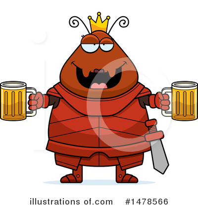 Royalty-Free (RF) Queen Ant Clipart Illustration by Cory Thoman - Stock Sample #1478566