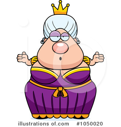 Royalty-Free (RF) Queen Clipart Illustration by Cory Thoman - Stock Sample #1050020