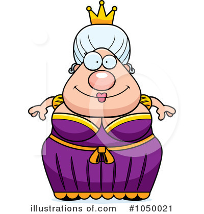 Royalty-Free (RF) Queen Clipart Illustration by Cory Thoman - Stock Sample #1050021