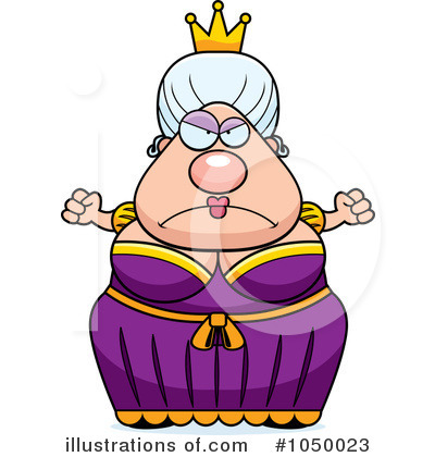 Royalty-Free (RF) Queen Clipart Illustration by Cory Thoman - Stock Sample #1050023