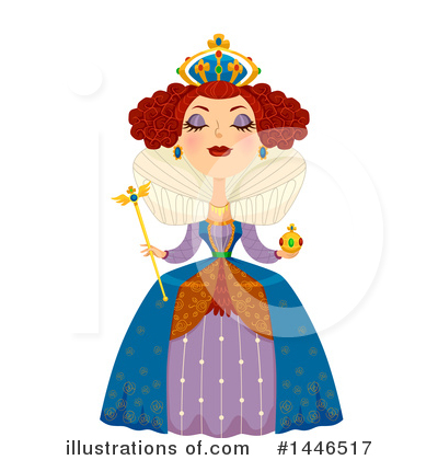 Queen Clipart #1446517 by BNP Design Studio