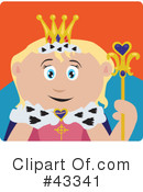 Queen Clipart #43341 by Dennis Holmes Designs